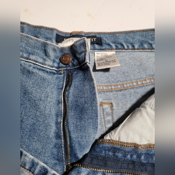 Bill Blass 5 Pocket Straigh Leg Jeans Size 12 - Picture 6 of 7